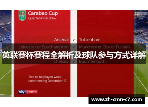 英联赛杯赛程全解析及球队参与方式详解